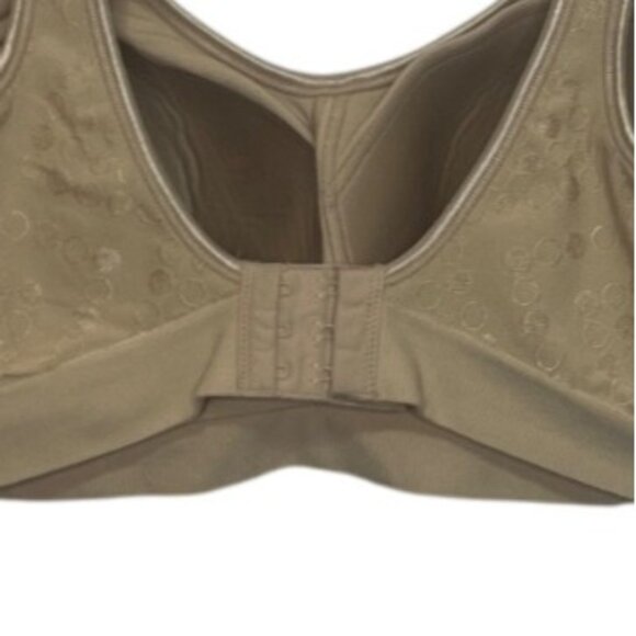Bali Comfort Revolution Full Coverage Bra XL Beige 3488 Wireless Everyday - Picture 6 of 6